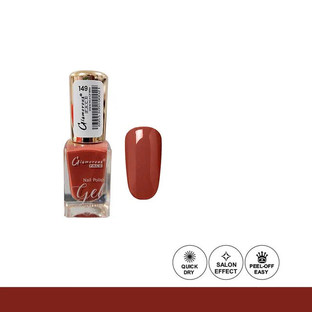 Glamorous Face Gel Peel Off Nail Polish (50 Colours)