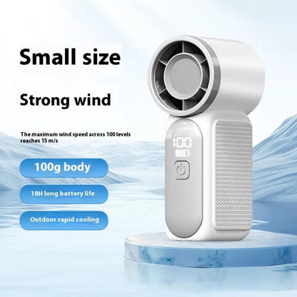Pocket sized portable rechargeable fan