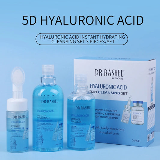 Dr. Rashel Hyaluronic Acid Instant Hydration Skin Cleansing Set
