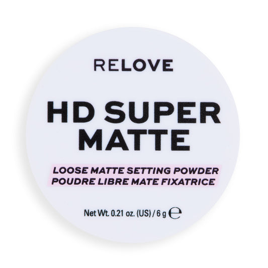 Relove By Revolution HD Super Matte Loose Matte Setting Powder Translucent 6gm