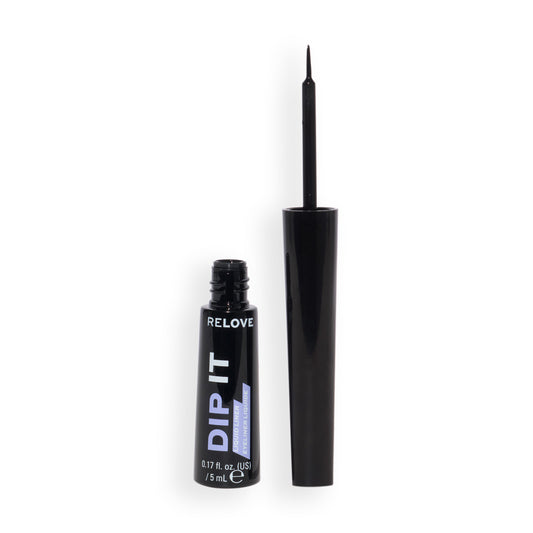 Relove By Revolution Dip It Liquid Liner Black 5ml