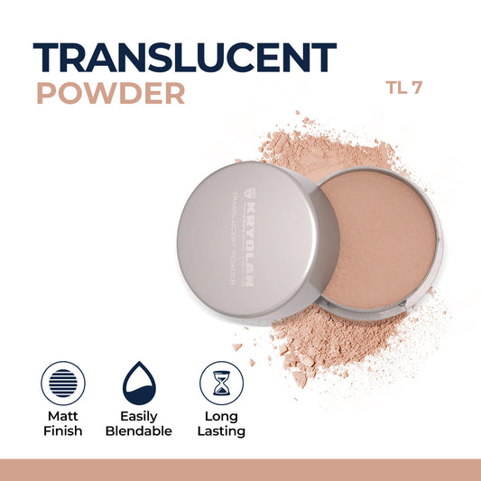 Kryolan - Translucent Powder - TL 7 60gm