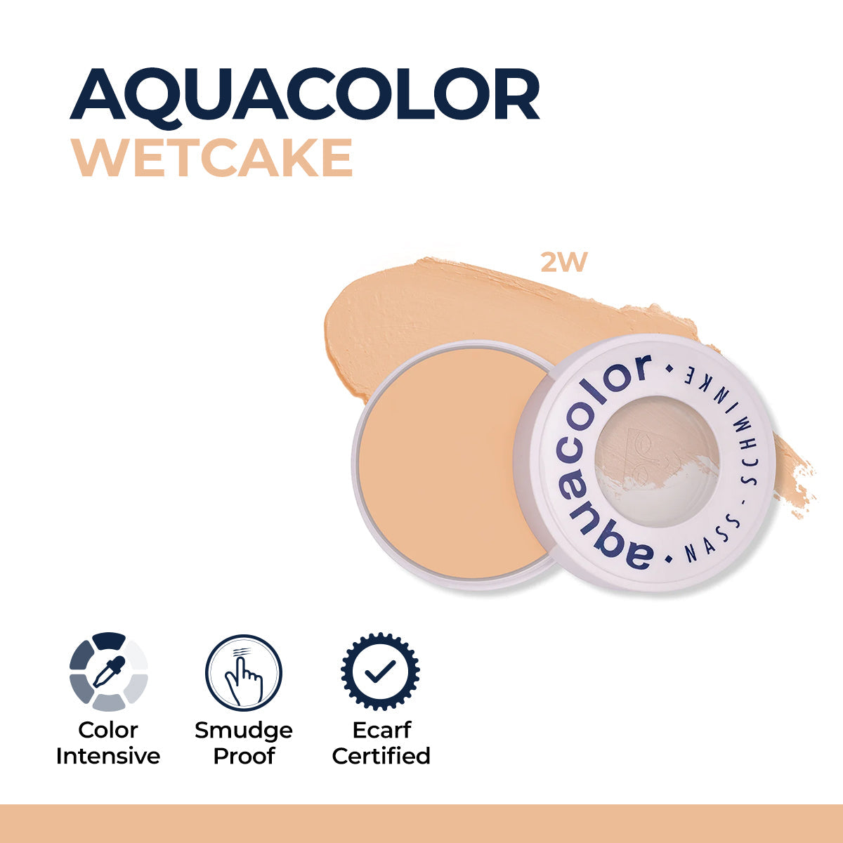 Kryolan - Aquacolor wetcake 2w