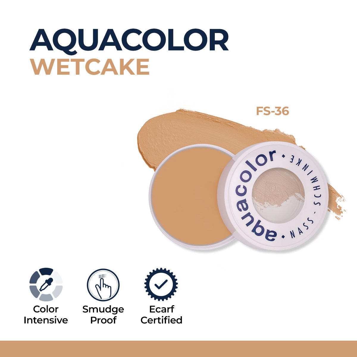 Kryolan - Aquacolor wetcake Fs-36