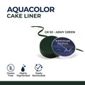 Kryolan - Aquacolor Cake Liner - GR 50 - Army Green