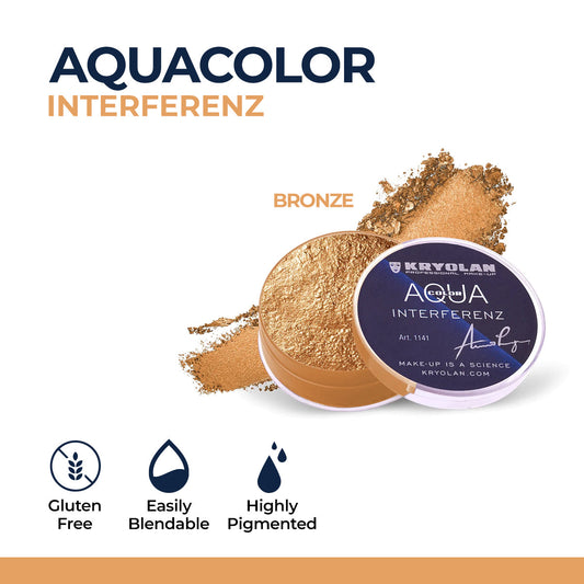 Kryolan - Aquacolor Interferenz - Bronze
