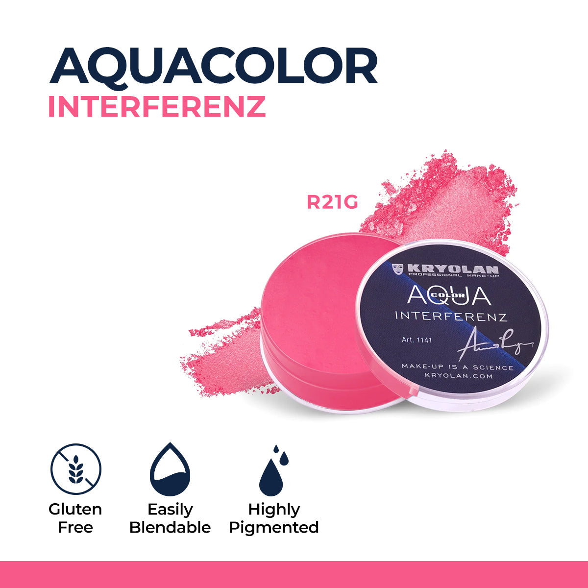 Kryolan - Aquacolor Interferenz - R21G