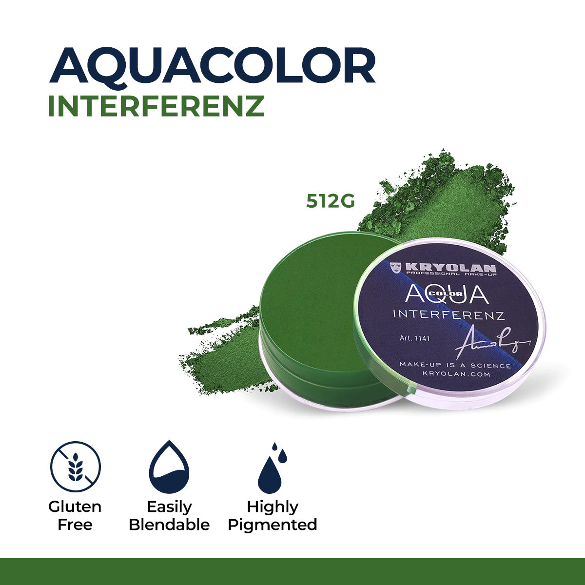 Kryolan - Aquacolor Interferenz - 512G