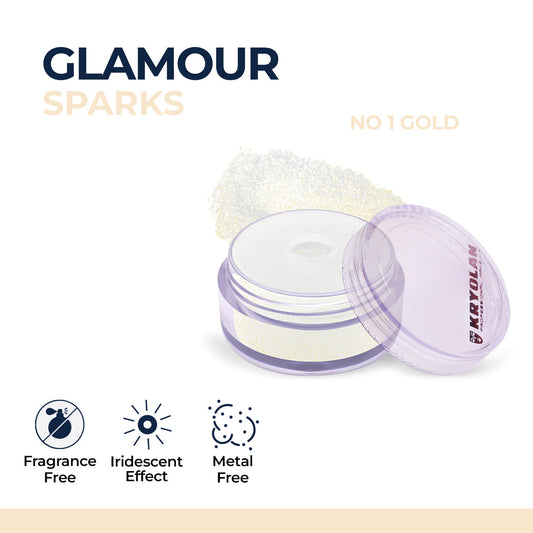 Kryolan - Glamour Sparks - NO.1 Gold