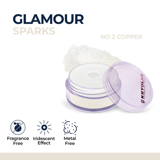 Kryolan - Glamour Sparks - NO.2 Copper