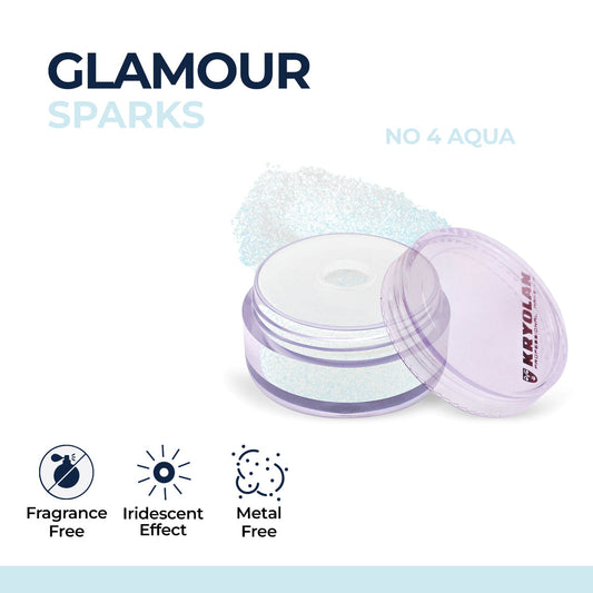 Kryolan - Glamour Sparks - NO.4 Aqua