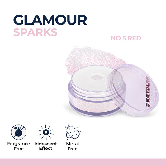 Kryolan - Glamour Sparks - NO.5 Red