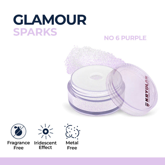 Kryolan - Glamour Sparks - NO.6 Purple