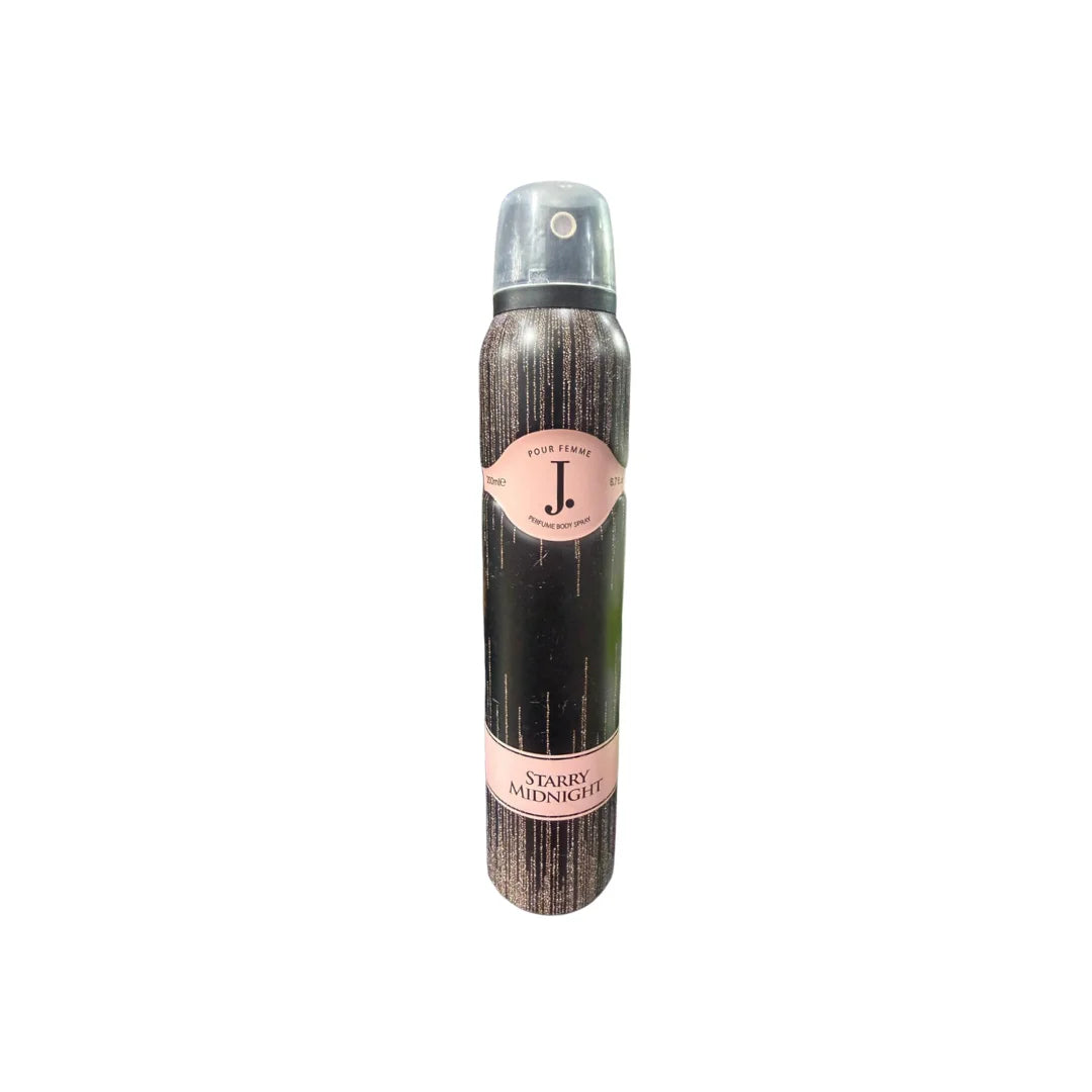 J. Starry Midnight Perfume Body Spray-200Ml