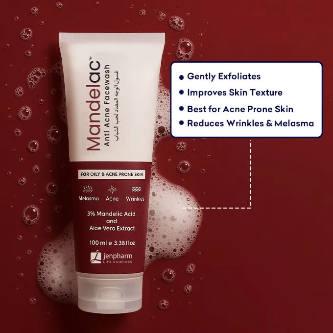 Jenpharm-Mandelac Face Wash-100Ml