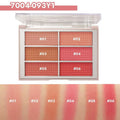 Miss Rose makeup 6 Color Rubik's Cube Matte Blusher