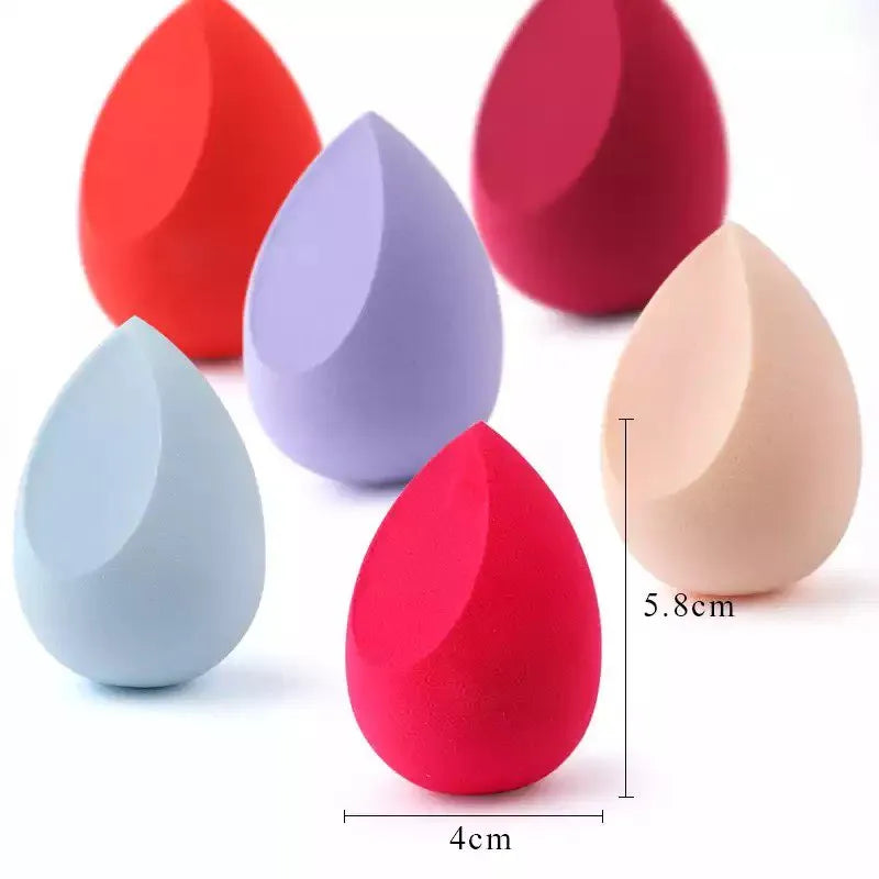 Miss Rose 3 pcs Cosmetic Powder Puff Sponge Foundation Makeup Sponge Beauty Tools & Accessories Water Drop Mix Shape