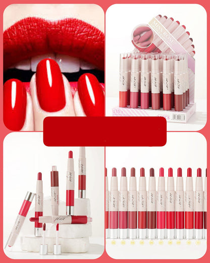 Miss Rose 2 in 1 Lipstick & Lip Gloss