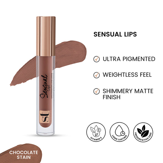 ST London - Sensual Lips - Chocolate Stain