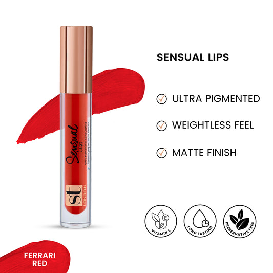 ST London - Sensual Lips - Ferrari Red