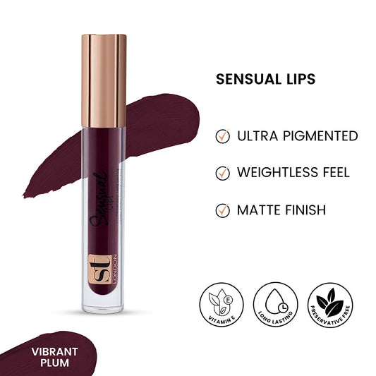 ST London - Sensual Lips - Vibrant Plum