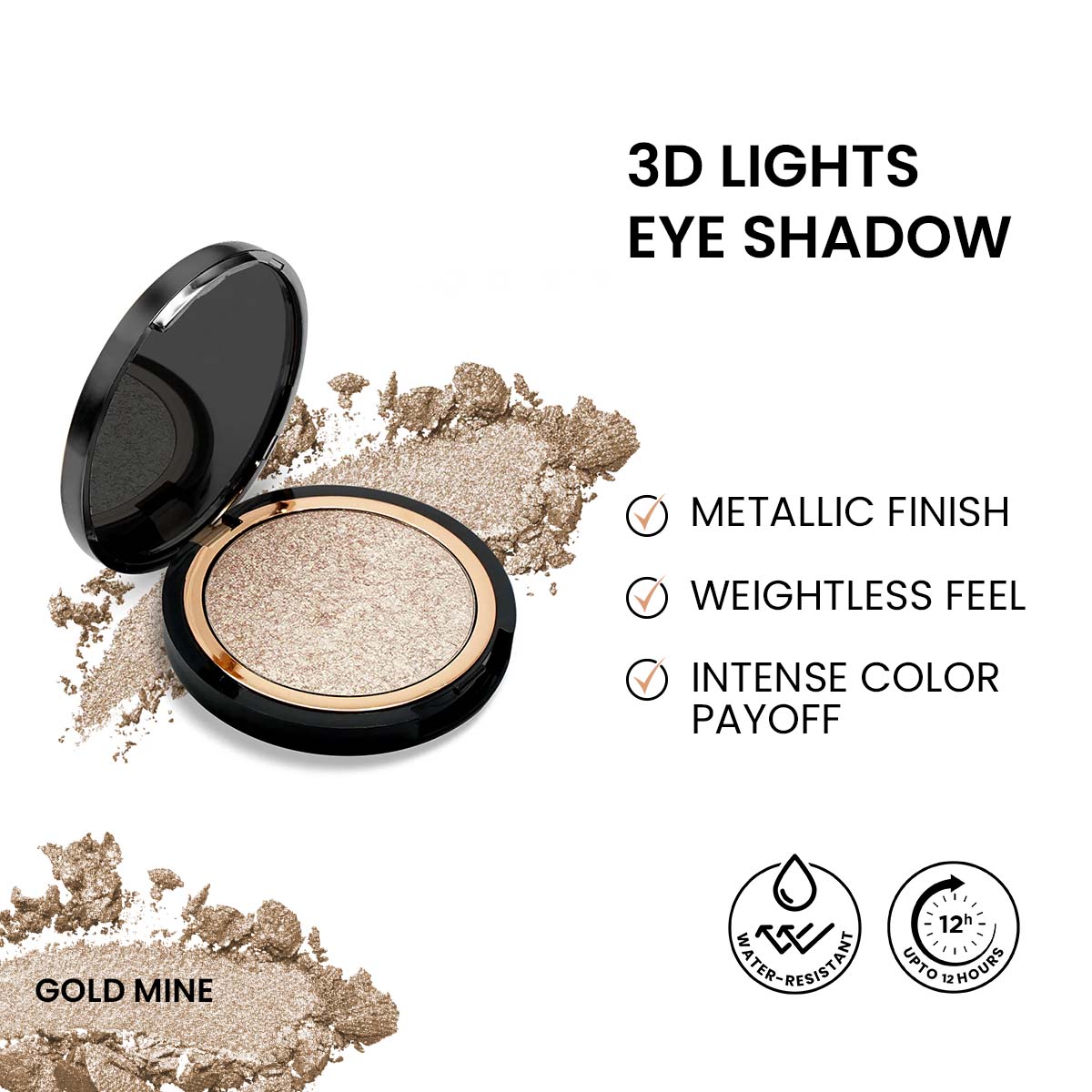ST London - 3D Lights Eye Shadow - Gold Mine