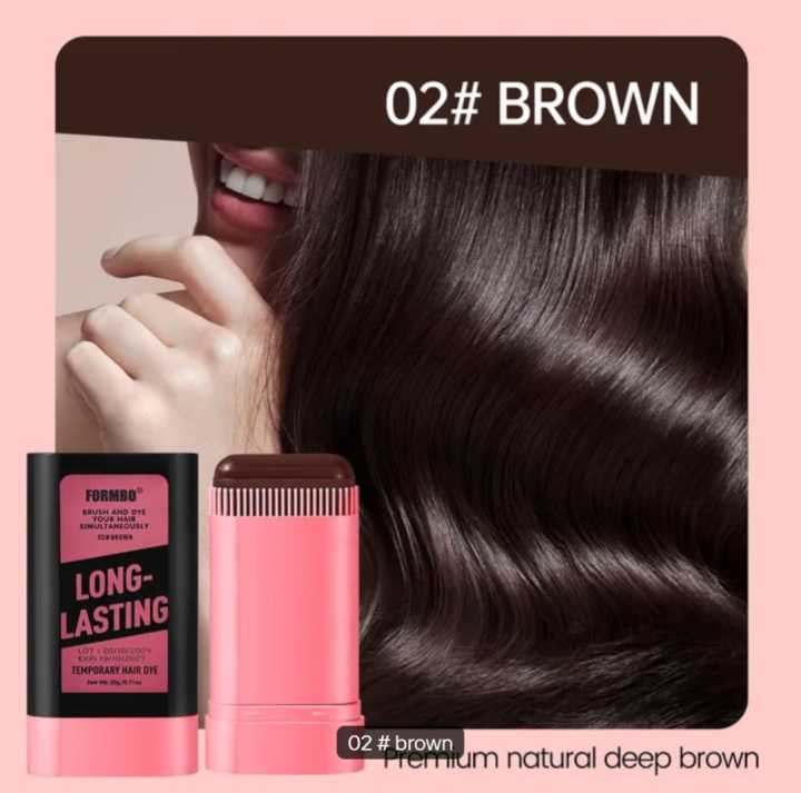 Hair Wand Stick-Shade Black & Brown