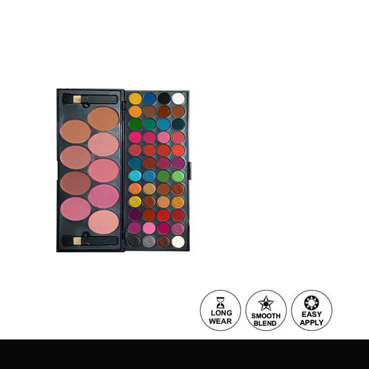 Glamorous Face 24+24+9 Matte Velvet Eyeshade & Blushon Kit