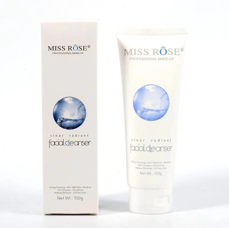 Miss Rose Makeup Face Wash Clear Radiant Facial Cleanser 100g