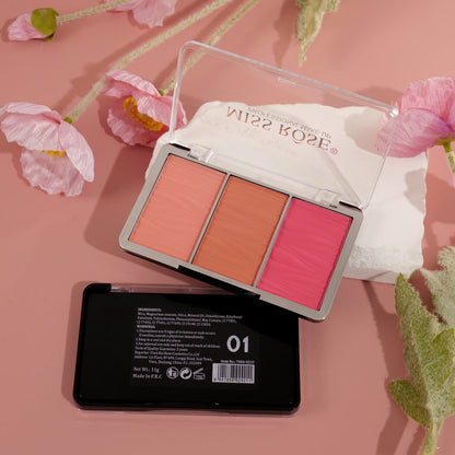 Miss Rose Dreamy 3 in 1 Blush