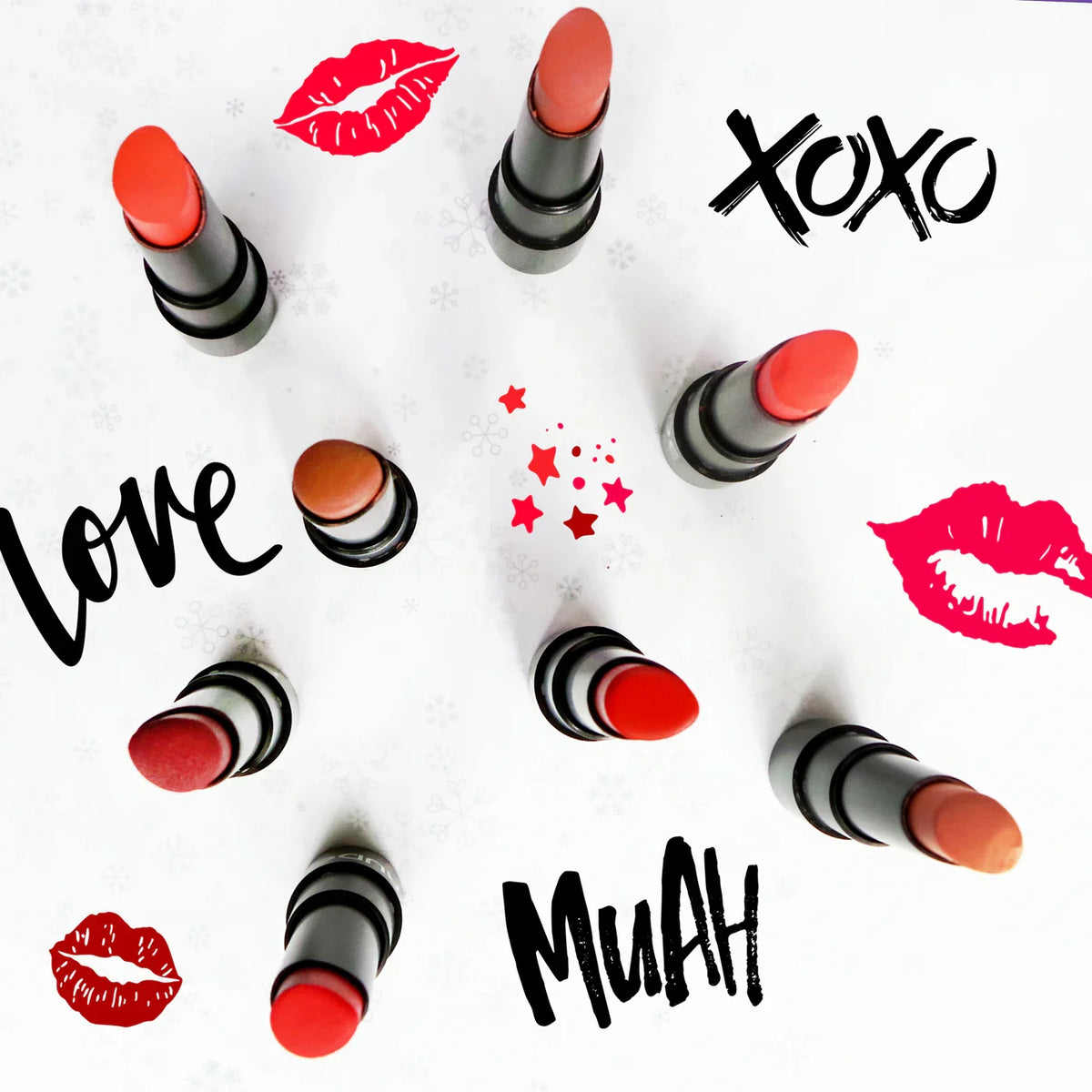 Rude Cosmetis Attitude Matte Lipstick Rebellious 2.5gm