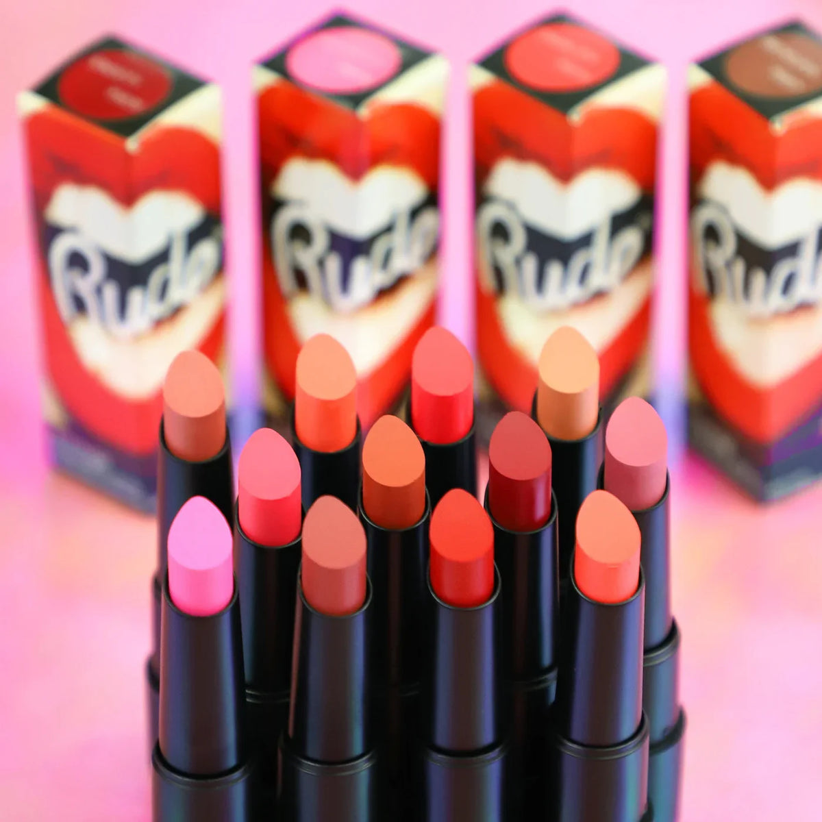 Rude Cosmetis Attitude Matte Lipstick Cunning 2.5gm