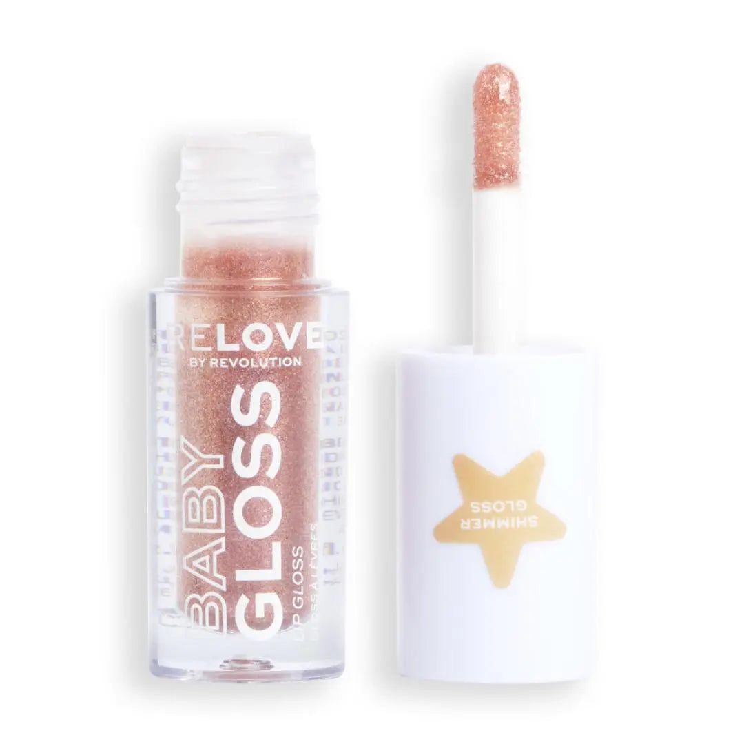 Revolution Relove Baby Gloss Shimmer Pink Tulle 2.2ml