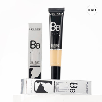 Miss Rose Silk Radiance Mineral Pigments All Skin Type Vitamin E Long-lasting BB Cream