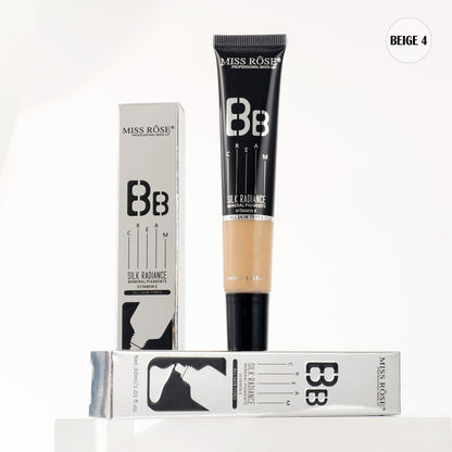 Miss Rose Silk Radiance Mineral Pigments All Skin Type Vitamin E Long-lasting BB Cream