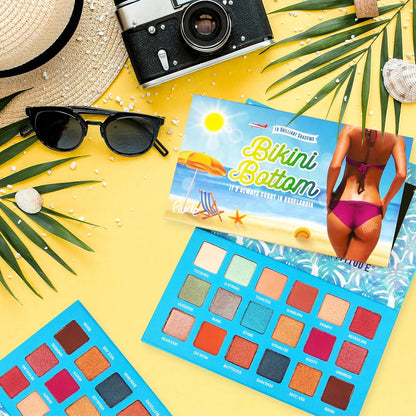 Rude Cosmetics Bikini Bottom 18 Eyeshadow Palette