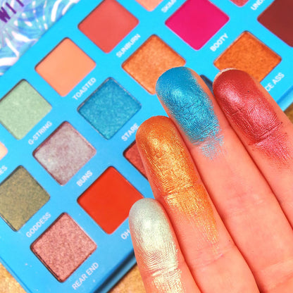 Rude Cosmetics Bikini Bottom 18 Eyeshadow Palette