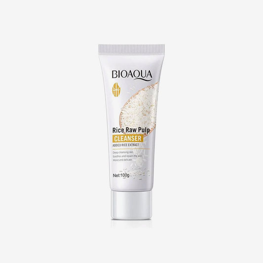 Bioaqua Rice Raw Pulp Cleanser 100Gm
