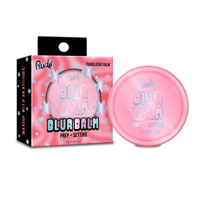 Rude Cosmetics Blur Balm - Prep + Setting Translucent Balm 8gm