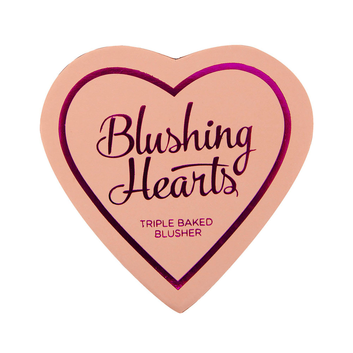 I Heart Revolution Hearts Blusher - Peachy Pink Kisses