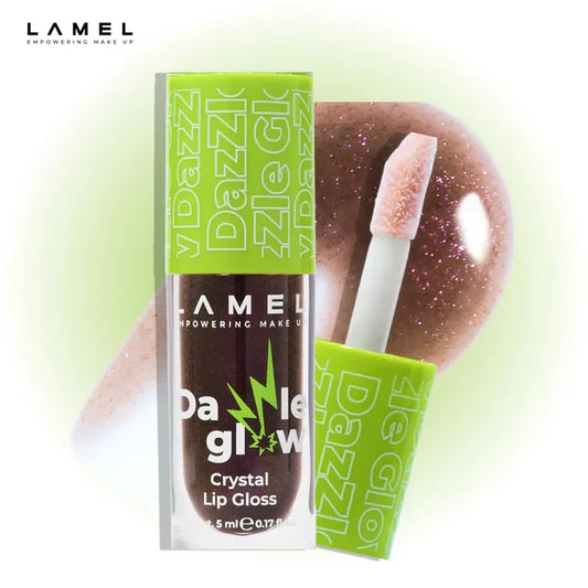 LAMEL Dazzle Glow Lip Gloss 408 Cherry Cola