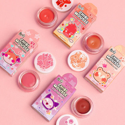 Rude Cosmetics Chibi Manga Collection Chibi Mousse Flutter 4gm