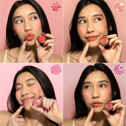 Rude Cosmetics Chibi Manga Collection Chibi Mousse Flutter 4gm