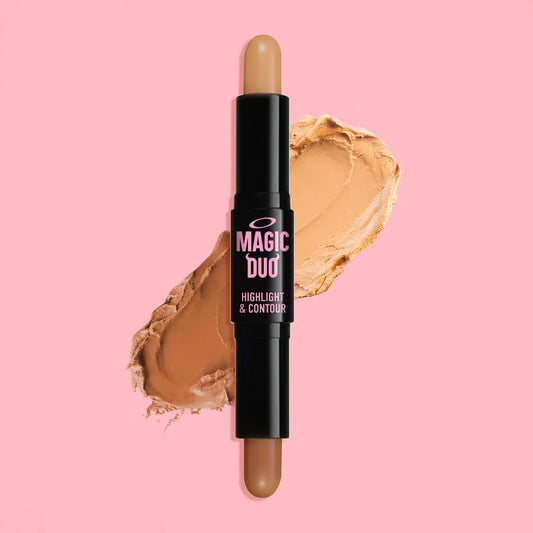 Rude Cosmetics Magic Duo Highlight and Contour Dark 4.5gm