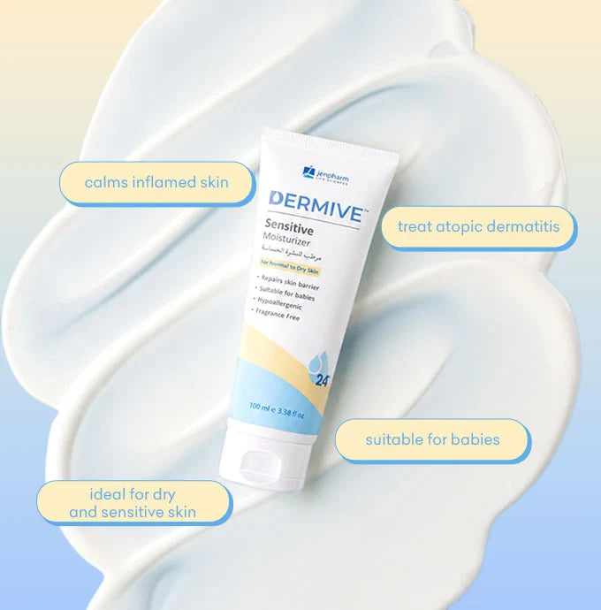 Jenpharm-Dermive Moisturizer Sensitive For Normal To Dry-100ml