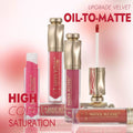 Miss Rose Professional Diamond Capped Long-Lasting Lip Gloss Set