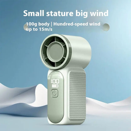 Pocket sized portable rechargeable fan