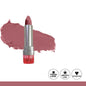 Glamorous Face Matte Lipstick Vitamin E & Aloe Vera Extracts (Pink Case) (40 Colors)