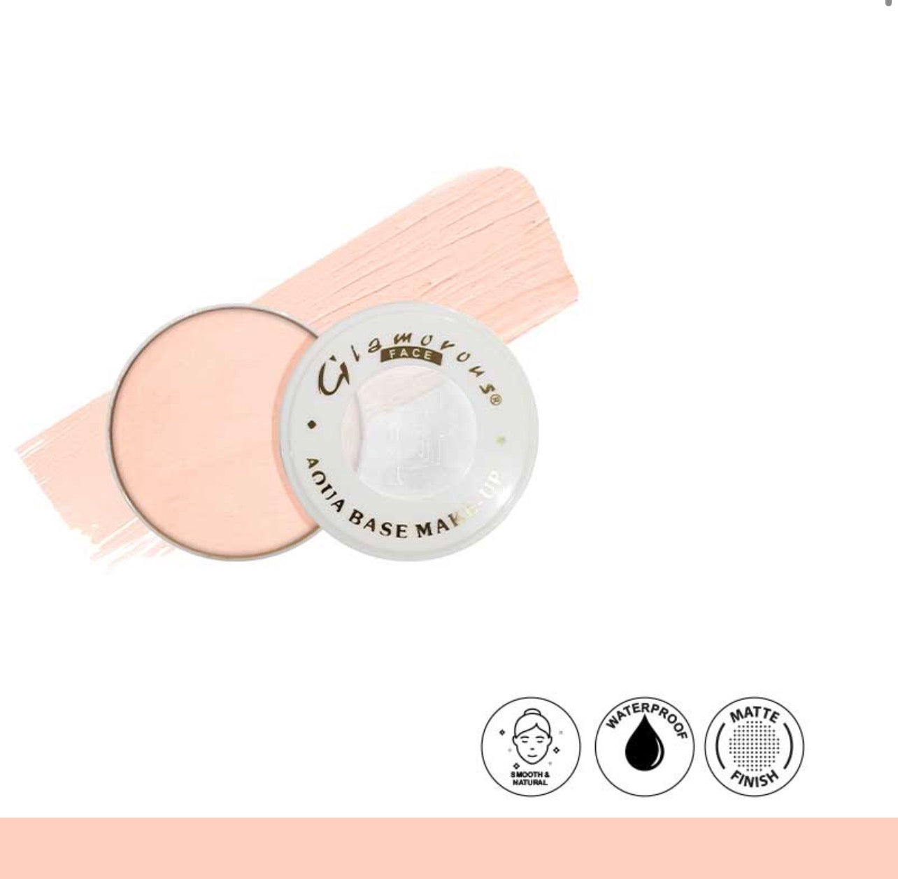 Glamorous Face Aqua White Base
