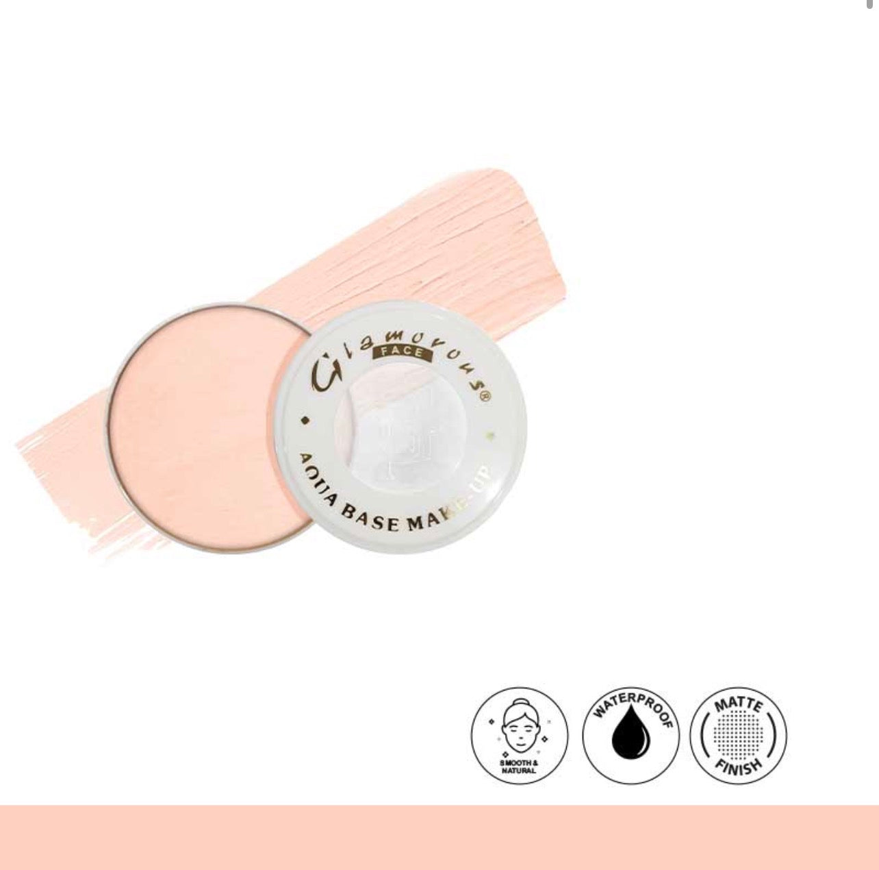 Glamorous Face Aqua White Base